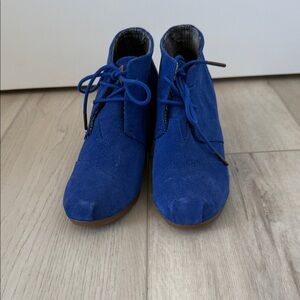 Toms Vibrant Blue women’s Boots